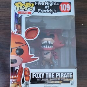 Funko Pop! Foxy the Pirate Red and Brown Vinyl Figure